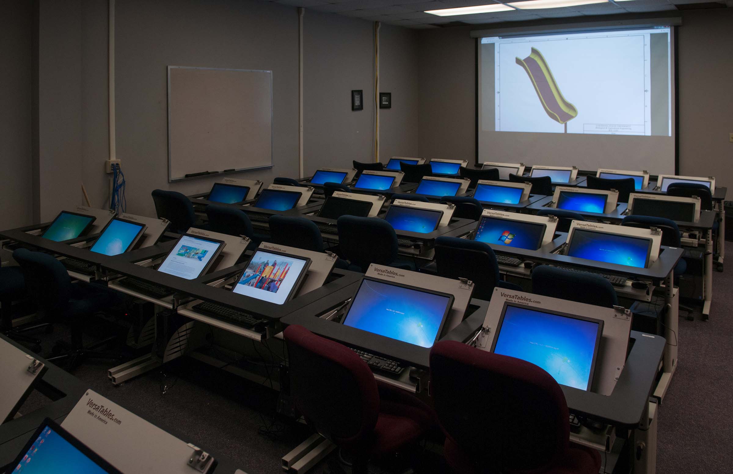 Computers in the Ag Metals Building