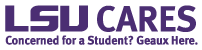 lsu cares logo