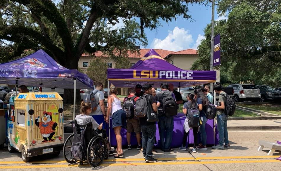 Public Safety Day booth